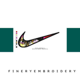 Nike LELOUCH LAMPEROUGE Embroidery Design